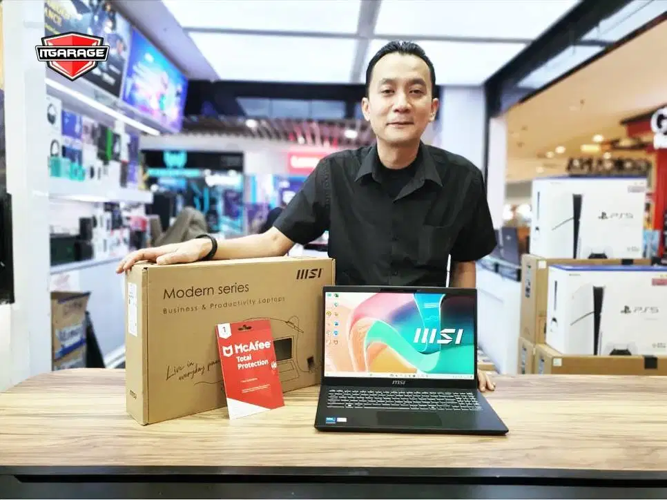 PROMO! MSI Modern 15 H C2RMG With Intel Core 9-270H & RAM 16GB/SSD 1TB