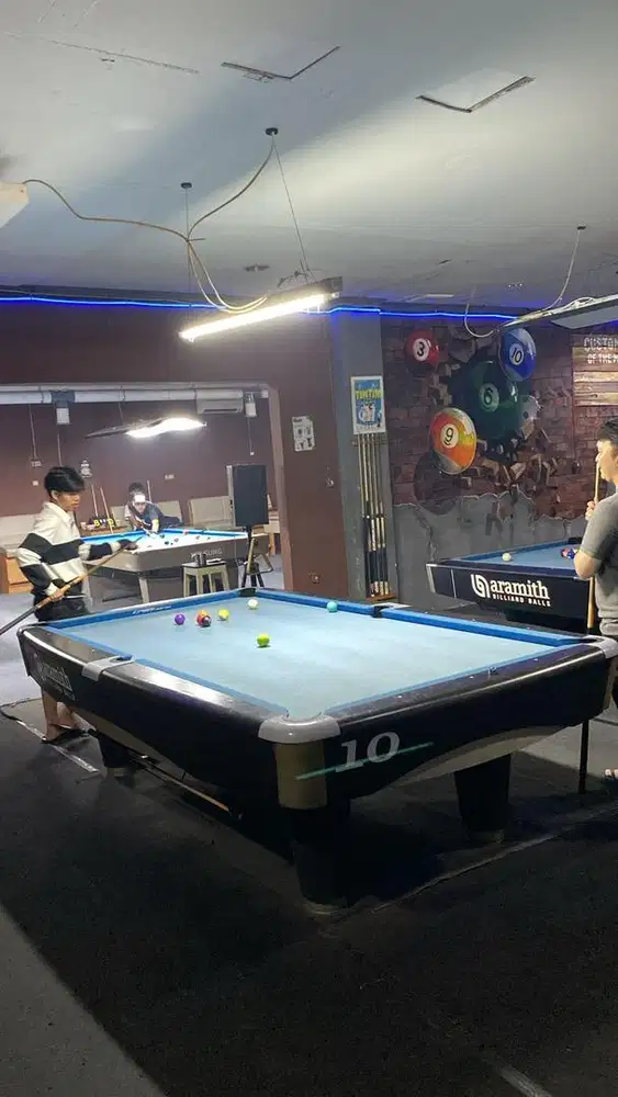 MEJA BILLIARD 9 FEET IMPORT MEREK STROOKER