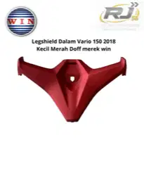 Legshield Dalam honda Vario 150/ 125 2018 Kecil Merah Doff merek win
