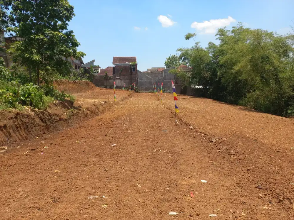Tanah datar siap bangun di banyumanik