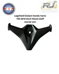Legshield Dalam honda Vario 150 2018 Kecil Hitam Doff merek win