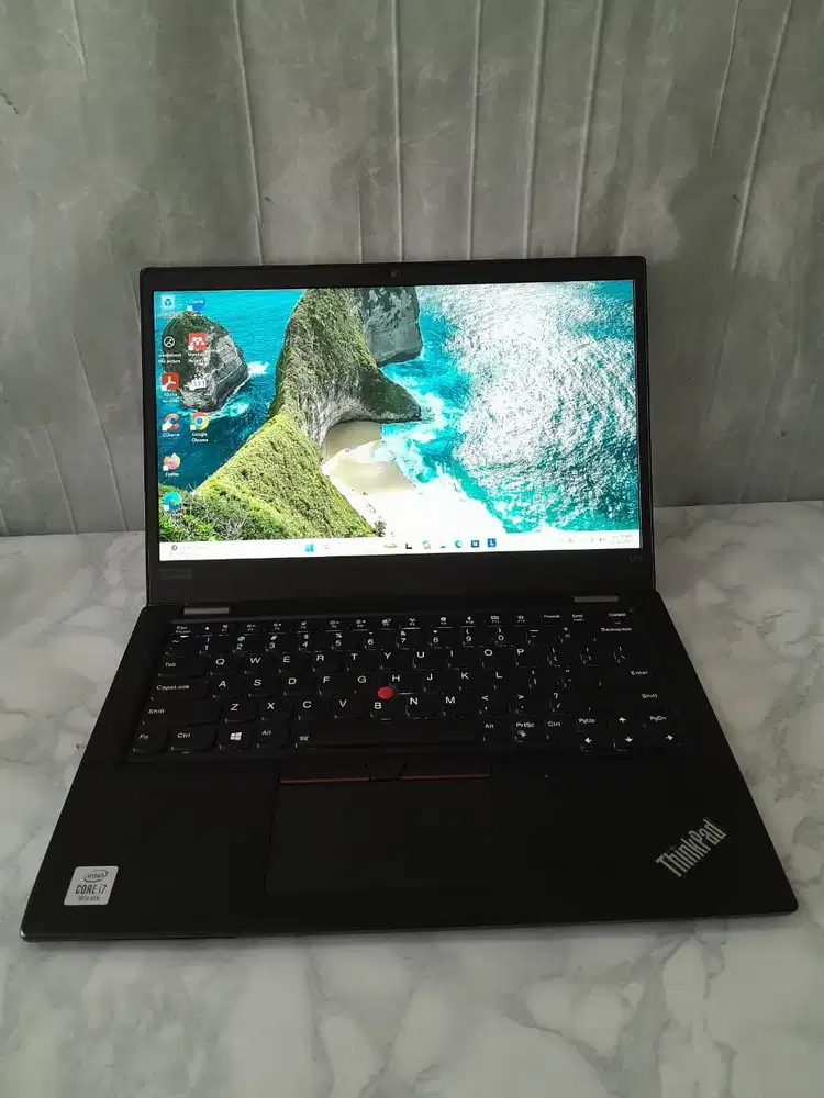 Lenovo L13, Core i7 Gen 10, Ram 16GB, NVME 512GB, Layar 13,3inch FUll