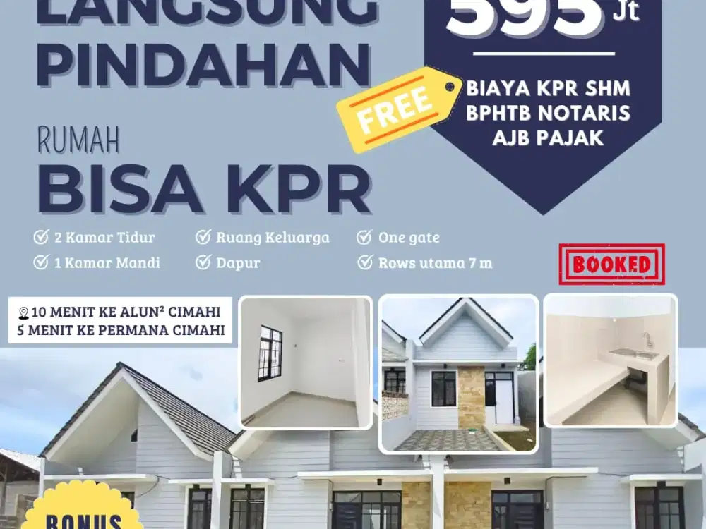 Jual Rumah Murah Mewah Dekat Pusat Kota Cimahi sayap Atas Permana