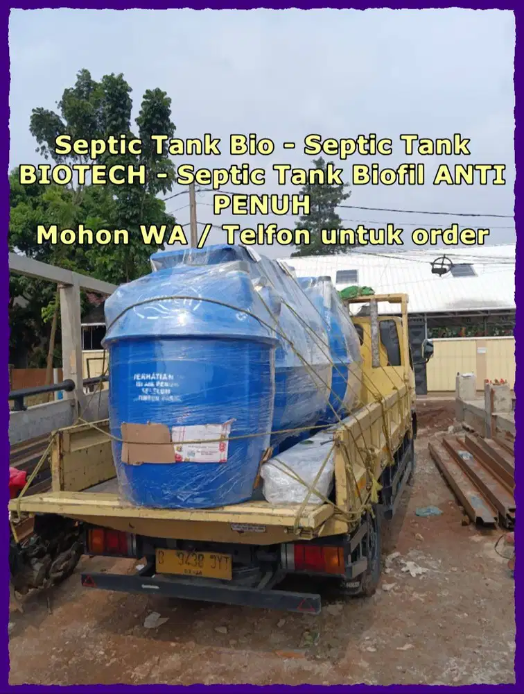 Septic Tank, Sepiteng Bio, Biotech, Biofil, Biotank,