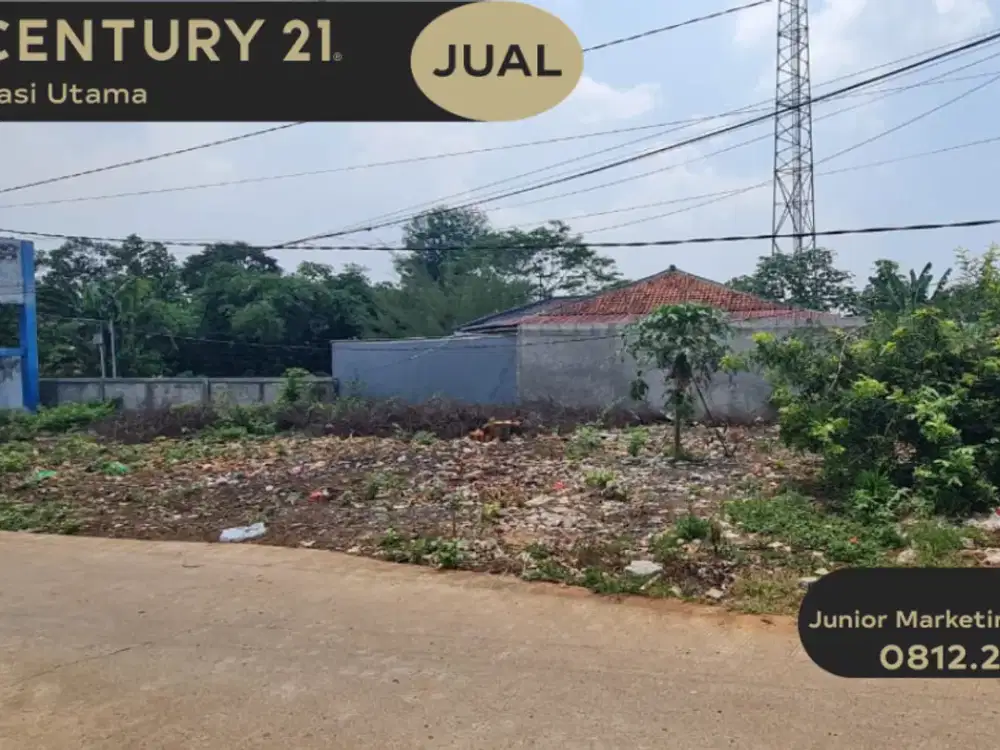 DIJUAL TANAH DI DESA TAMAN RAHAYU SETU BEKASI