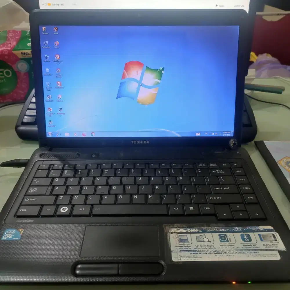 Toshiba Satellite C600 Laptop Legend Bandel Kokoh Fullset