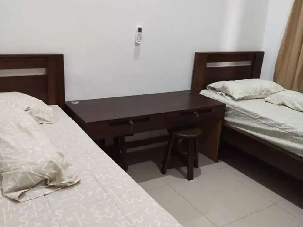 SEWA RUMAH KOSAN PUTER FULFURNITURE DI UTM BANGKALAN MADURA