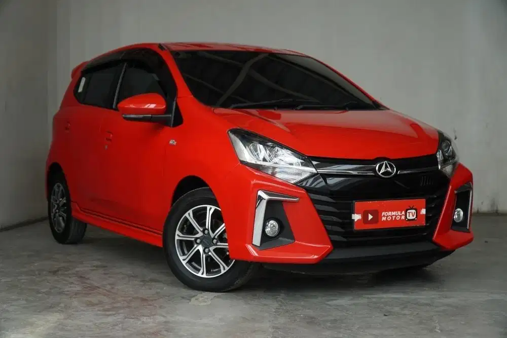 Daihatsu Ayla 1.2 R Matic AT tahun 2022 Merah DP minim 11 juta