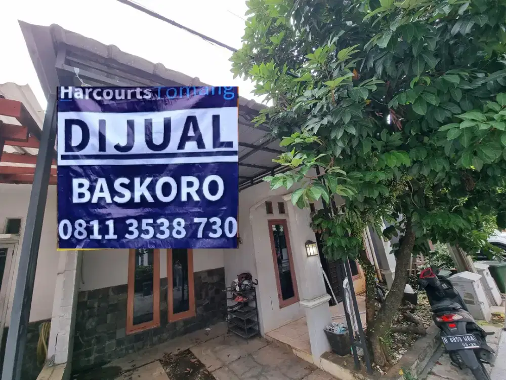 Rumah 1 M dijual dekat BXC mall Bintaro & St. KRL Jurangmangu