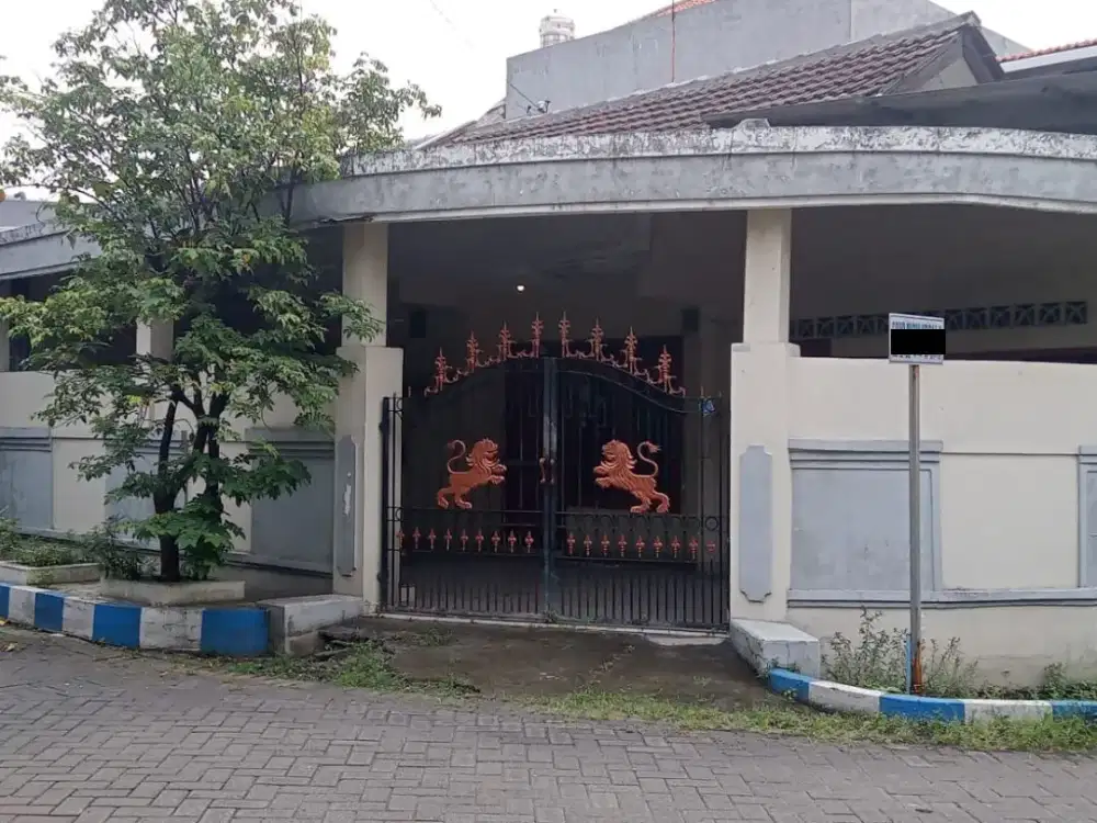 Rumah Hook di Waru Perum Griyo Mapan Utara Tropodo