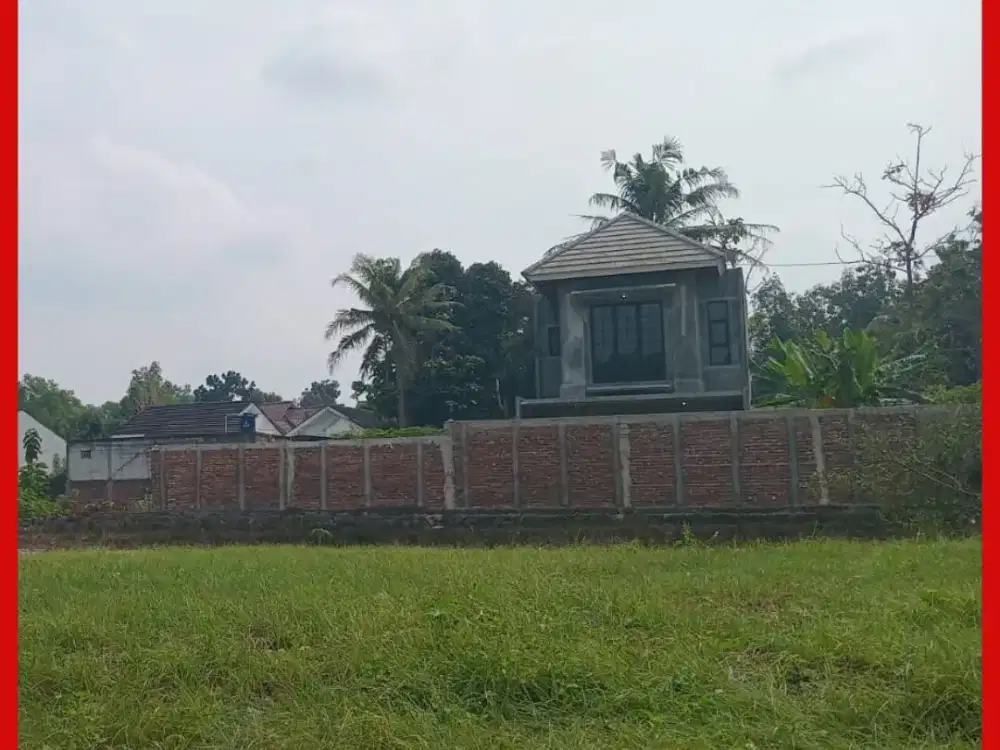 Tanah Timur Jl Wates - Yogyakarta Gamping SHM Pekarangan