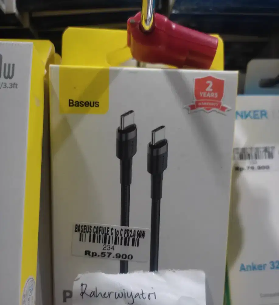 BASEUS CAFULE C TO C PD 2.0 60W