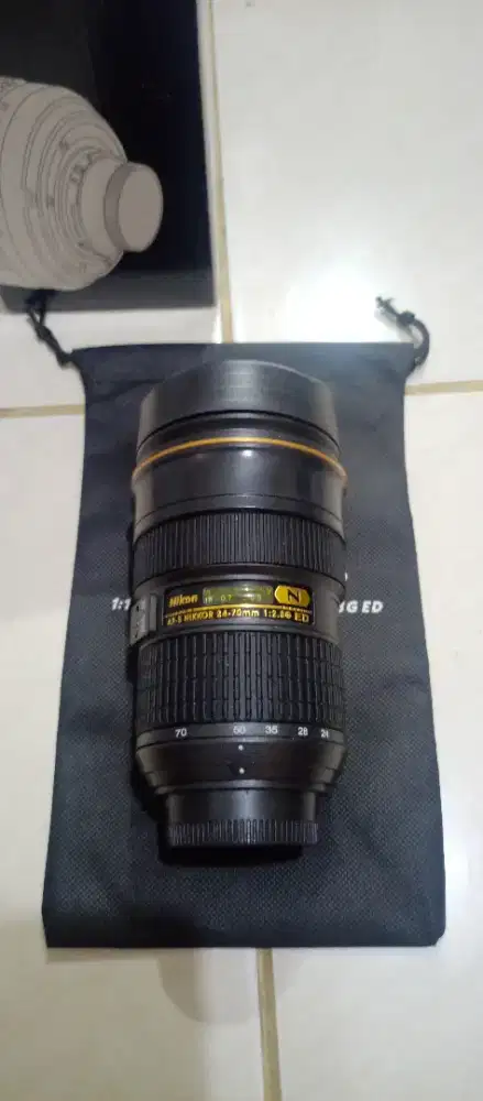 Mug Gelas Lensa Nikon Baru