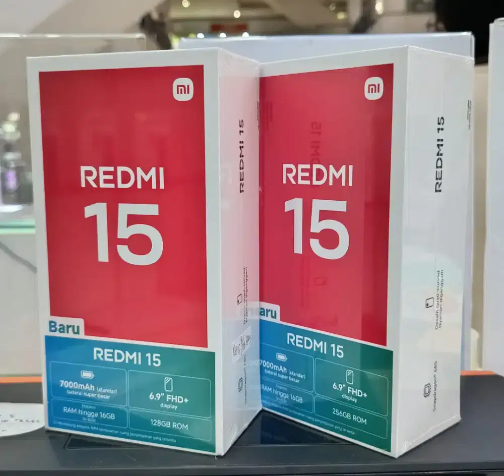 REDMI 15 RAM 8+8GB/256GB NEW!!