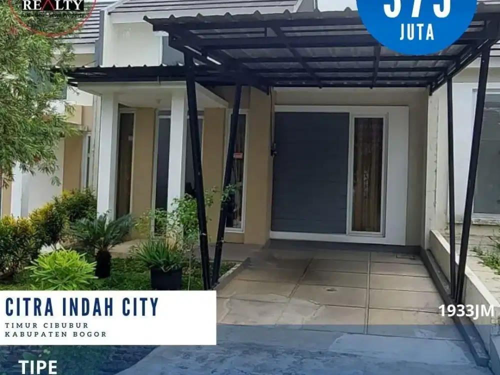 Dijual rumah dicitra indah city rumah siap huni full renovasi