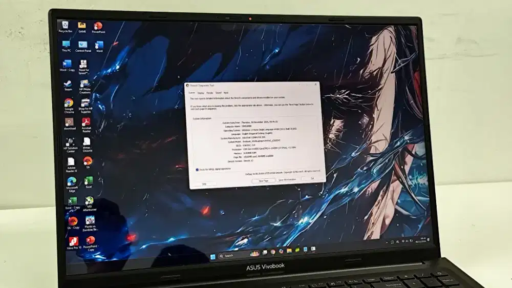 ASUS K16 VGA GeForce RTX 3050 4 GB I5 Gen13420 H