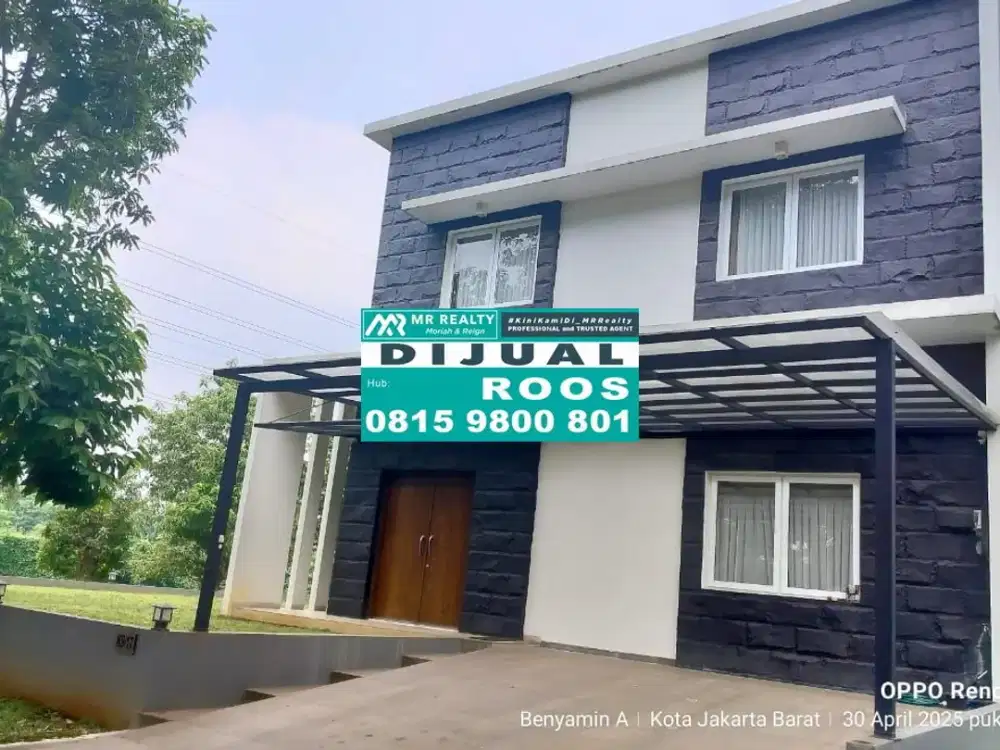 Dijual Rumah Asri Bagus di Puri Botanical Joglo. Siap Huni Semi Furnish