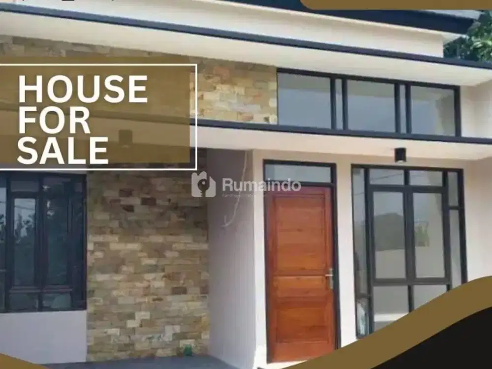 RUMAH MINIMALIS MODERN KPR TANPA DP KPR DI CINANGKA DKT PONDOK CABE