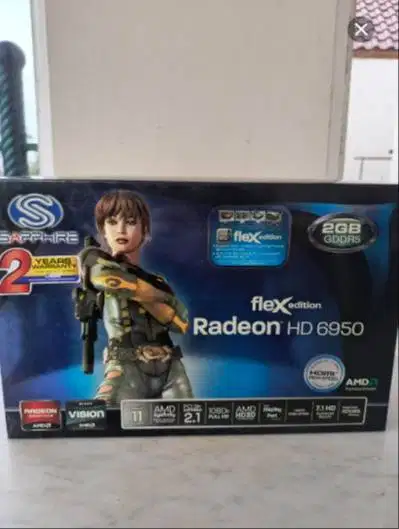VGA Card ATI Radeon HD 6950 2GB GDDR5 Flex Edition - Bekas