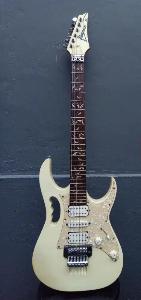 GITAR IBANEZ JEM WHITE MADE IN KOREA