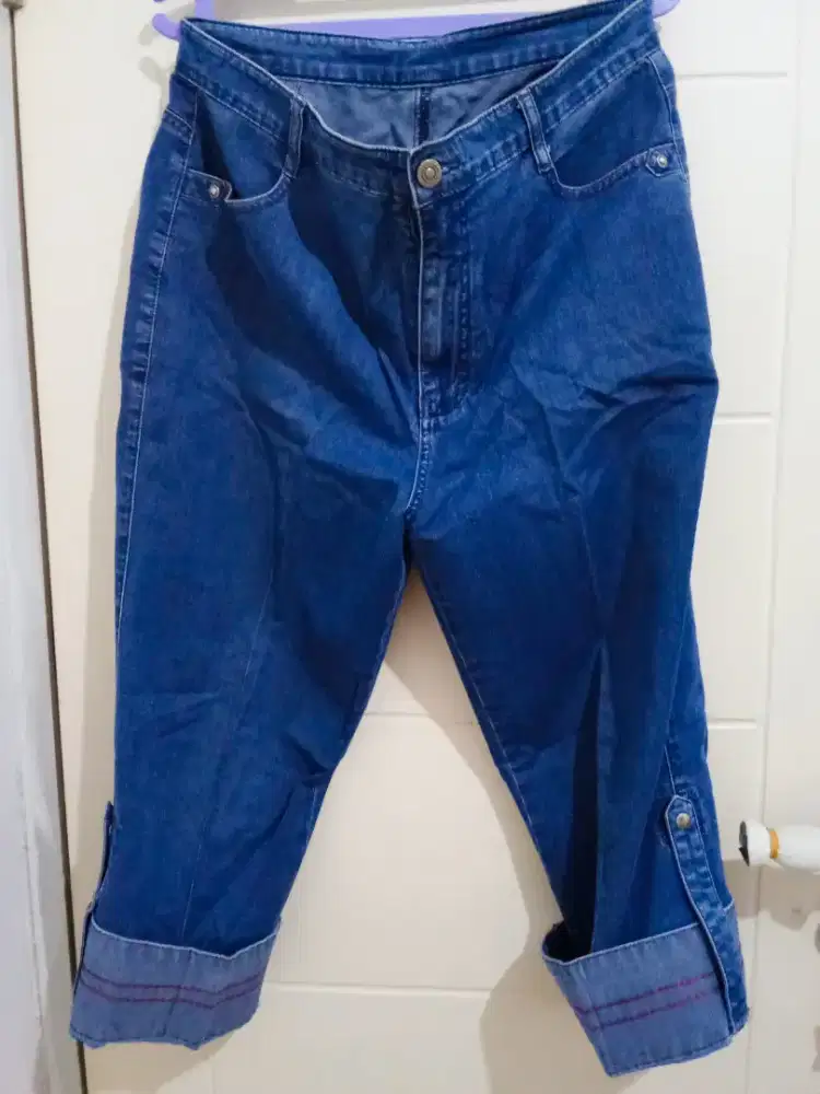 Preloved celana jeans wanita 7/8