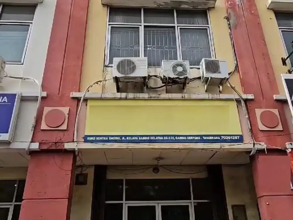 Dijual Ruko Sentra Gading, Gading Serpong