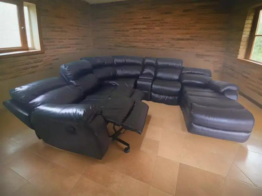 Istimewah Sofa Reclining Cheers Michelson Glossy mulus like new