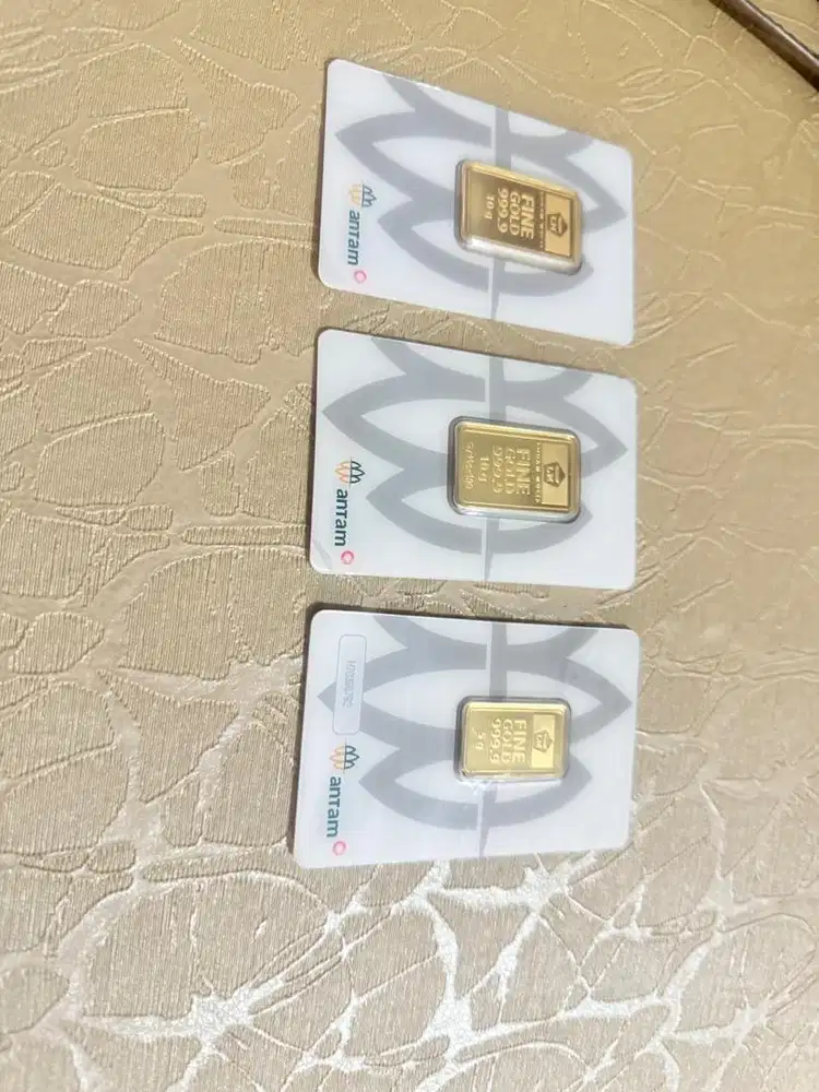 Jual LM antam 10 gram dan 5 gram lokasi Jakut