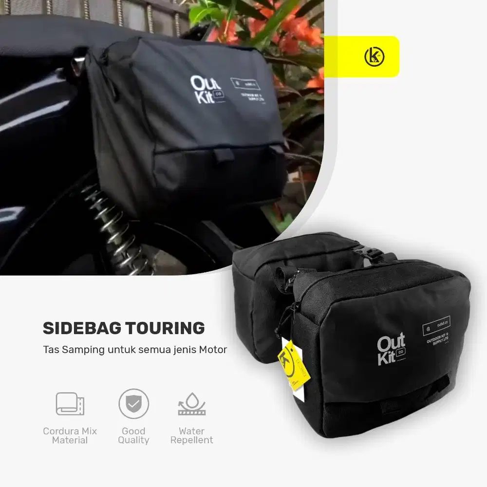 Sidebag Touring / Tas Pannier Universal ( Untuk semua Jenis Motor )