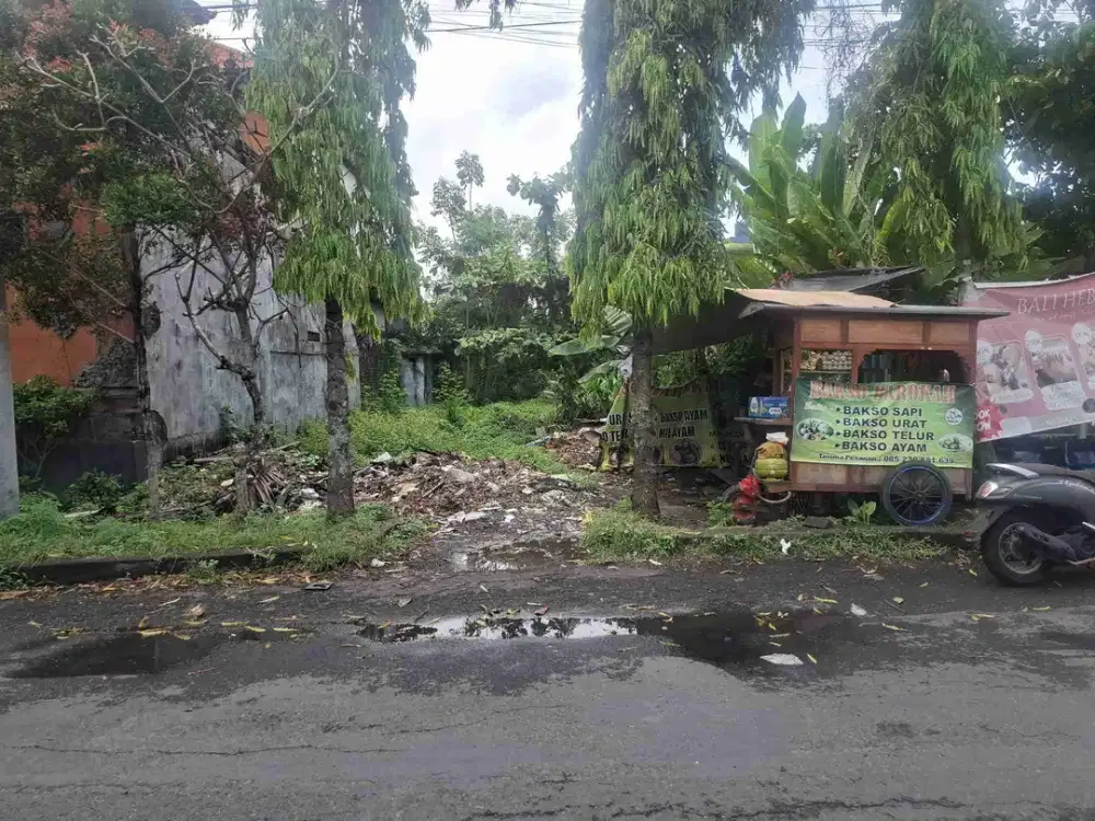 Jual Tanah Luas 2are Lokasi Jl Bajataki Denpasar Barat area Hunian Strategis