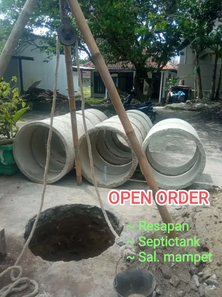 RESAPAN SUMUR BOR SERVIS POMPA SEDOT WC SAL MAMPET SUNTIK SUMUR
