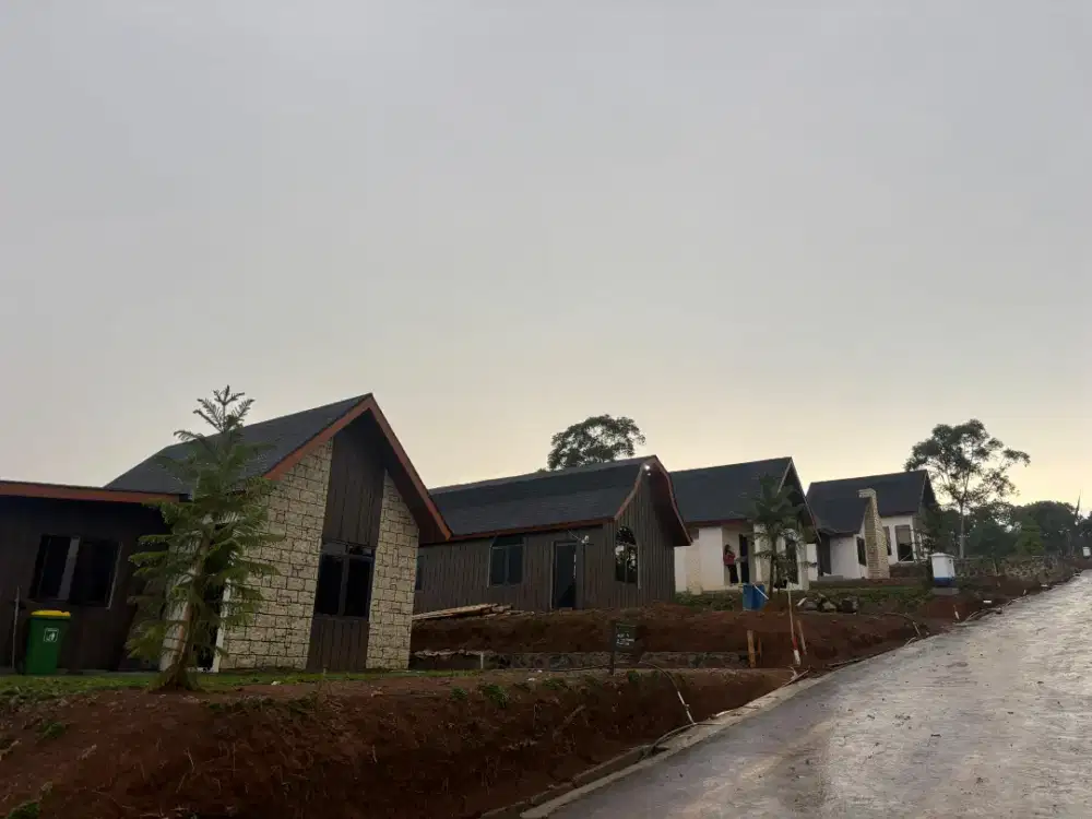 Tanah Kavling villa termurah Nuansa Eropa dekat pasar