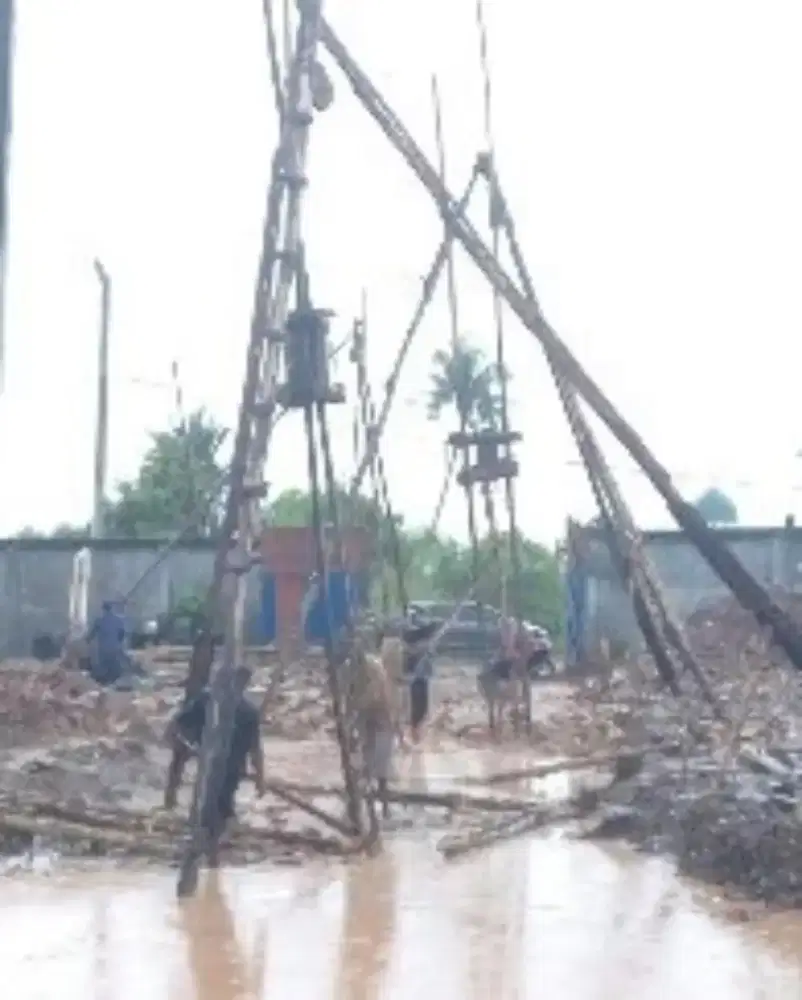 Pancang atau Tumbuk Galam