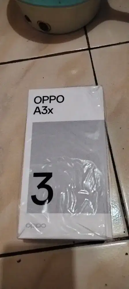 Jual hape Oppo A3X.kondisi 80persen
