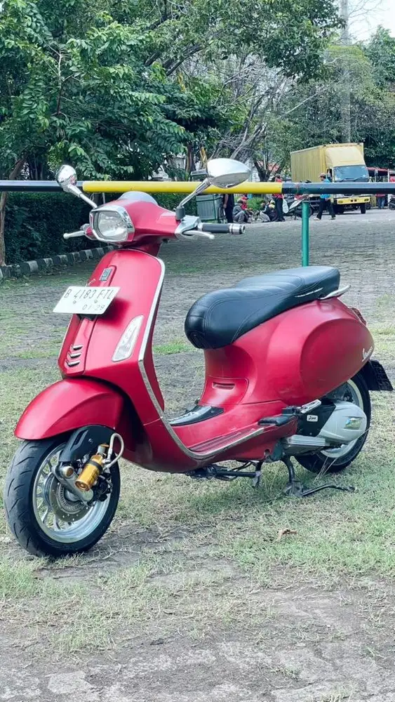 Vespa Sprint 150 IGET ABS Red Rosso Matt