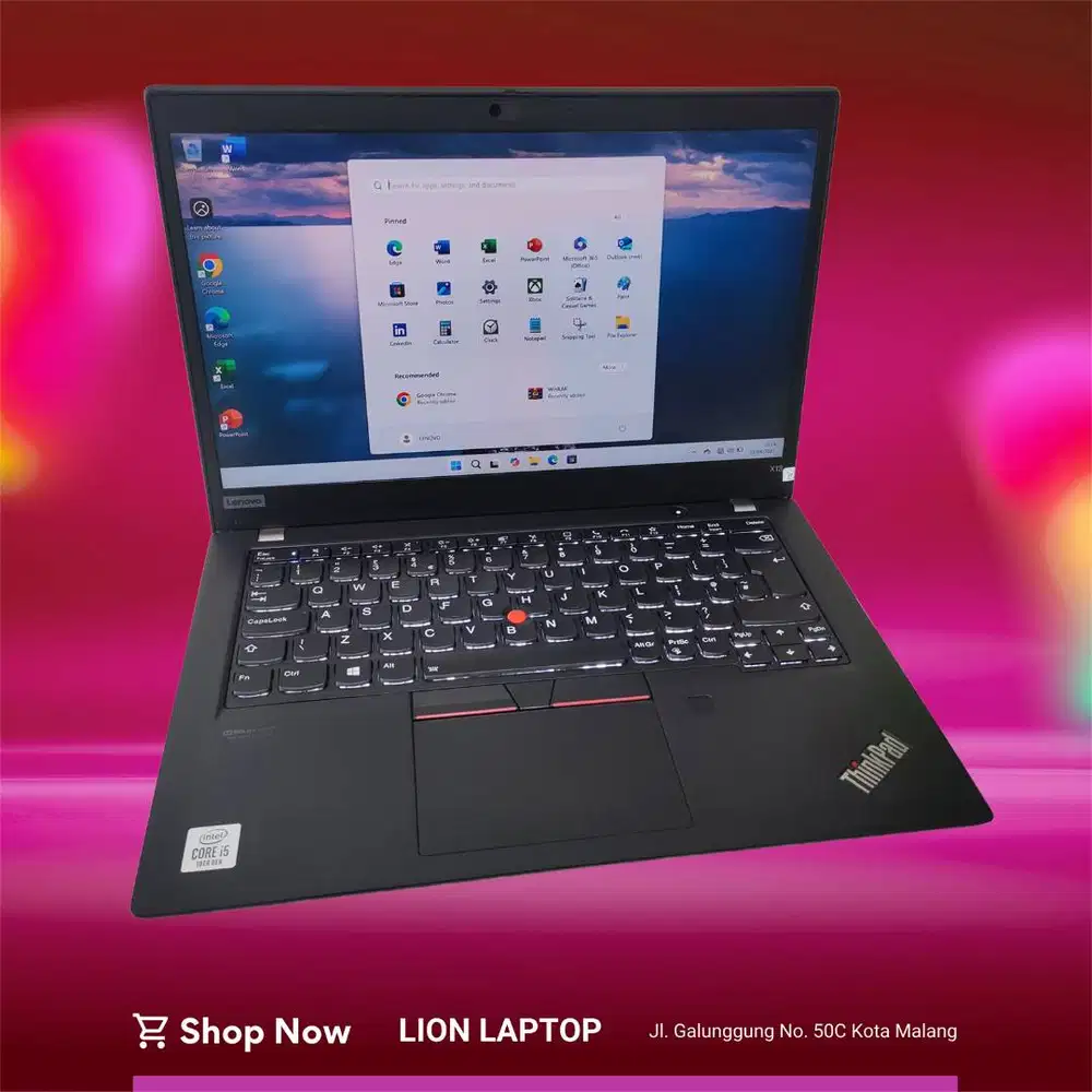 Core i5 Gen 10 slim mulus RAM 8GB SSD 256 Lenovo Thinkpad X13 [06|11]