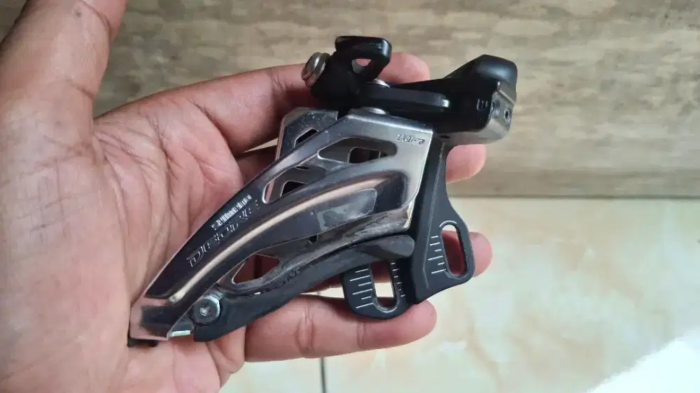 fd front derailleur shimano m4100 untuk 2 speed