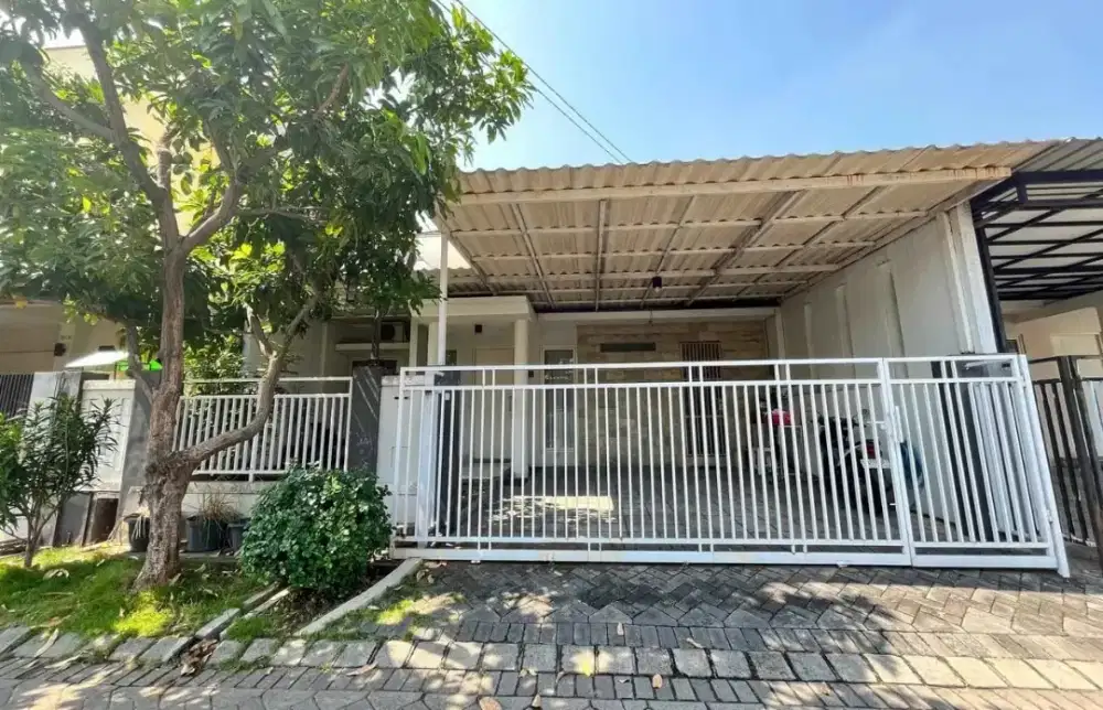 ‼️Minimalis, Terawat‼️ Rumah di Deltasari dekat Pondok Candra Gayungan