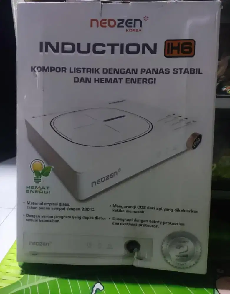 Kompor Induksi Listrik NEOZEN IH6 KOREA (Baru/Segel) - Hemat Energi