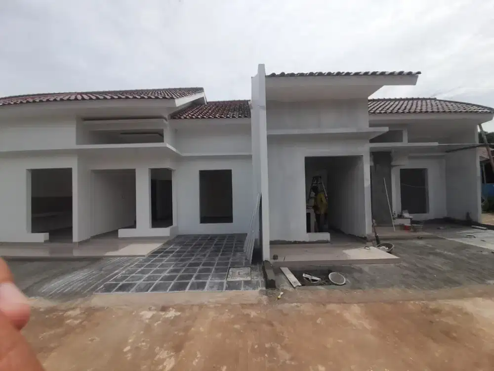 Rumah cluster murah siap huni SHM sudah pecah dekat LRT Jatibening