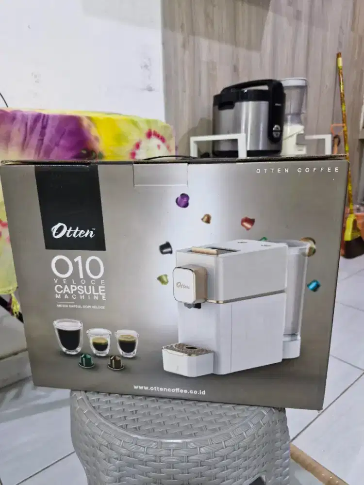 Mesin kopi merk otten masih segel karna dapat hadiah