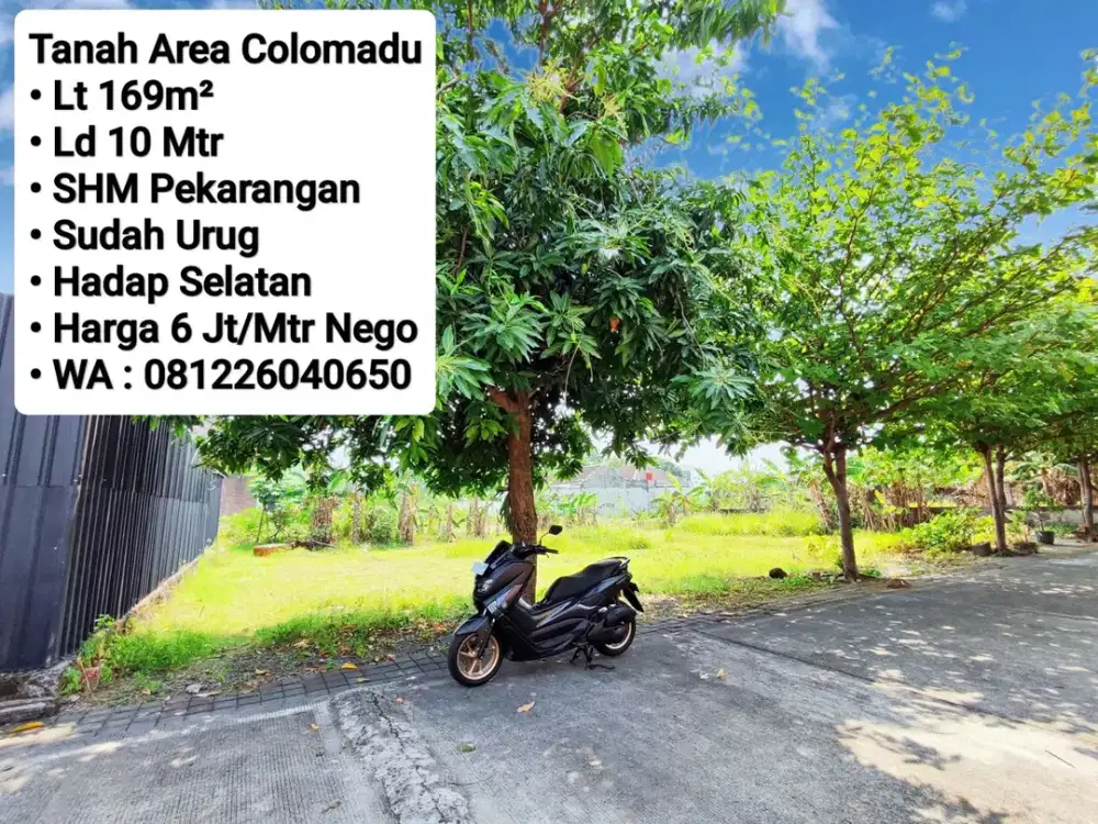 Jual Tanah Area Colomadu,Siap Bangun Dekat Lor In, Alana, Ramada