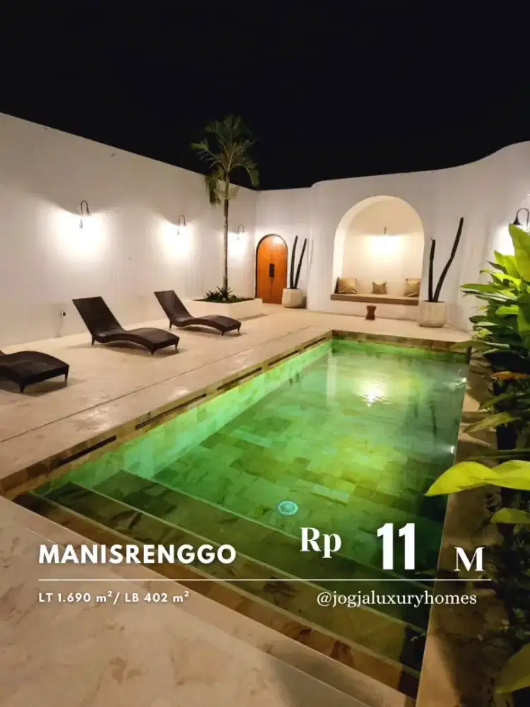 Dijual Villa 8 Kamar di dekat Candi Prambanan