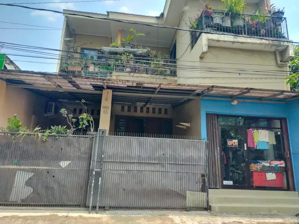 Jual Rumah Plus Ruko di Perum Harapan Baru Barat Bekasi
