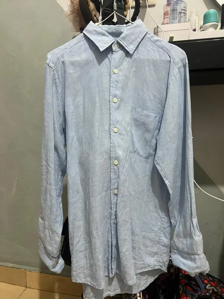 kemeja uniqlo second
