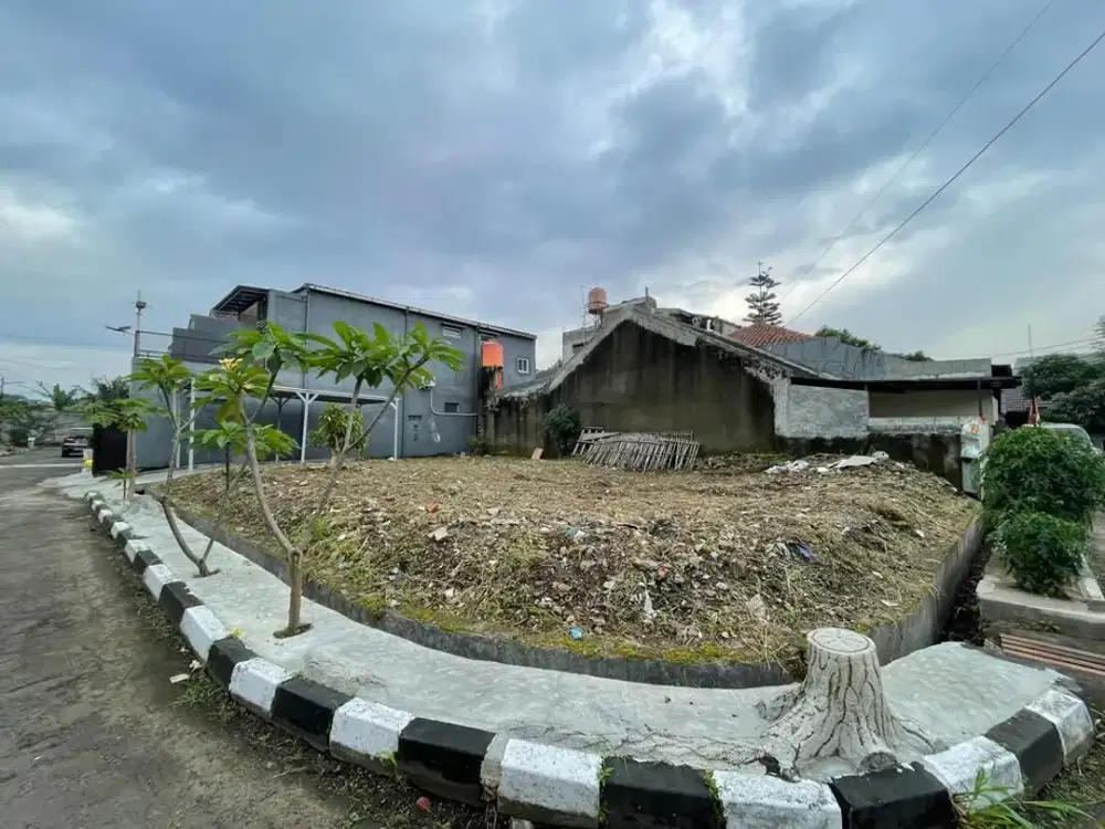 Tanah Kavling Hoek di Gempol Asri