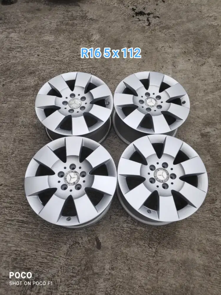 Oem MER-CY W 204 R16 pcd 5 x 112 lebar 7,5 offset 53