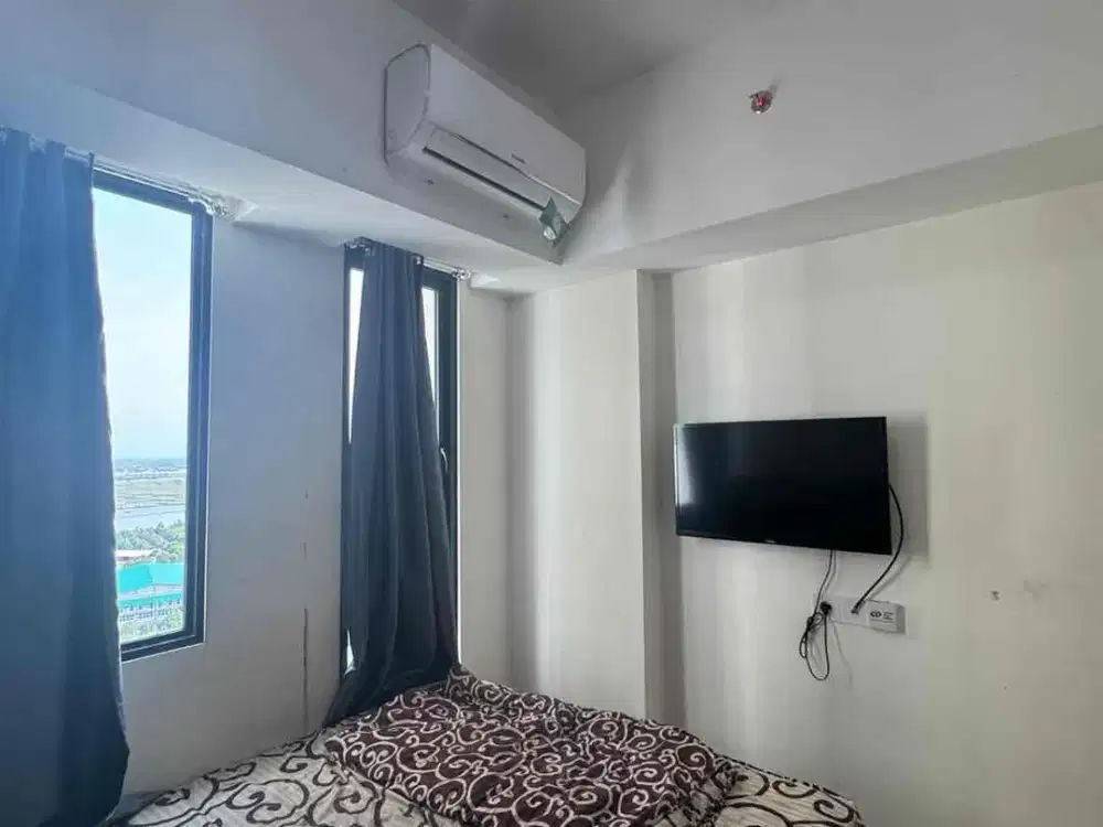 Dijual apartemen osaka riverview pik2 studio furnish 165jt all in