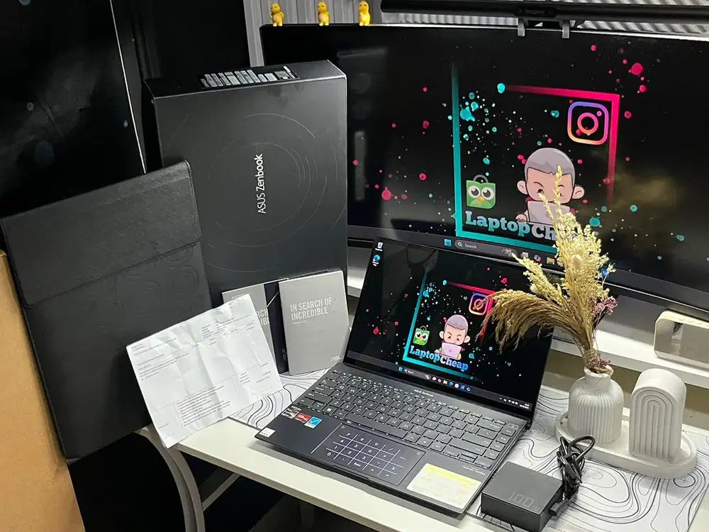 Asus Zenbook 14x OLED Touchscreen Ryzen 7 6800H Likenew Garansi 2026