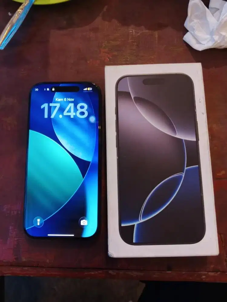 Iphone 16 Pro 128 Garansi ON ibox singapur